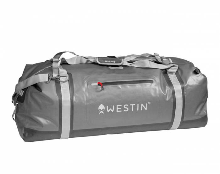 Westin W6 Roll-Top Duffelbag Silver/Grey Large i gruppen Förvaring / Duffelbags hos Örebro Fiske & Outdoor AB (W6 RollTop Duffelbag SG L)